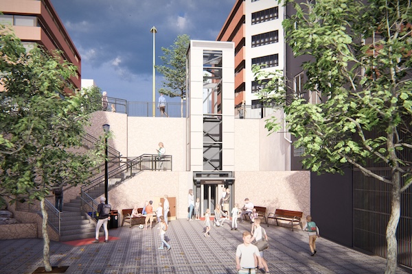 Bilbao instalará un nuevo ascensor en San Adrián, junto a la ikastola Urretxindorra