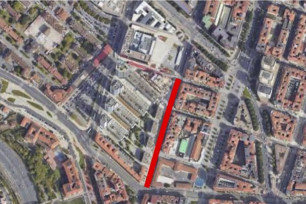 Bilbao ensanchará una las aceras de  la calle Luis Briñas